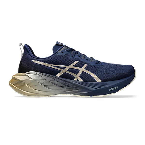 ASICS Novablast 4 Platinum Running Shoes | Lightweight Cushioned Trainers for Men & Women
